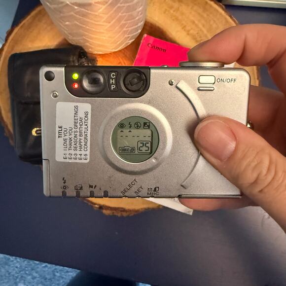 Canon ELPH 2 / IXUS II – APS Film Camera – Tested, w/ Case, Manual & Strap - Picture 5 of 8